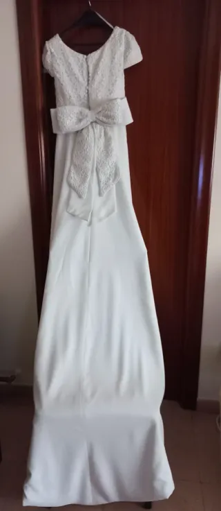 Vestido de Novia Blanco Encaje
