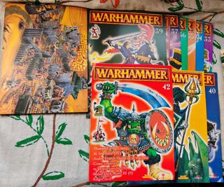 Revistas White Dwarf 33-42. Warhammer