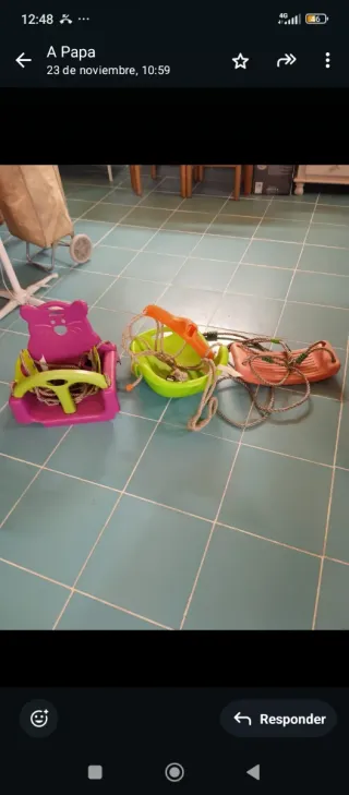 Columpios para niños