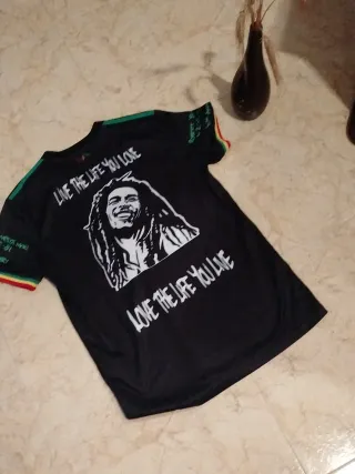 Camiseta Ajax Bob Marley Talla M