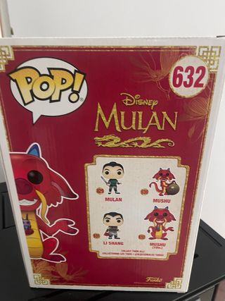 Funko Pop Maxi Mushu Disney Mulan 632