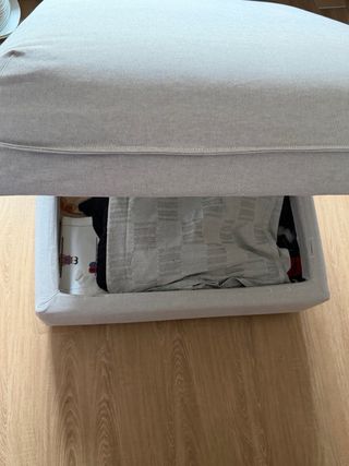 Puff Sofá IKEA Grigio Chiaro