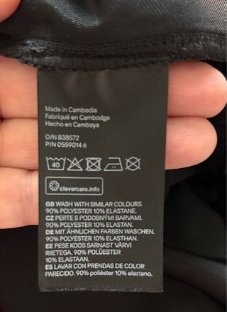 Vestido Negro Terciopelo Talla 38