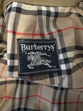 Gabardina Burberry Beige vintage