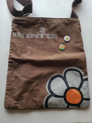 Bolsa de Hombro Menganitos Marrón