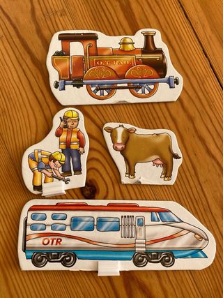 Puzzle Tren Orchard Toys Giant Railway