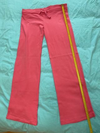 Pantalón chándal rosa Zara