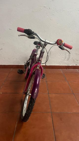 Bicicleta Morada Infantil