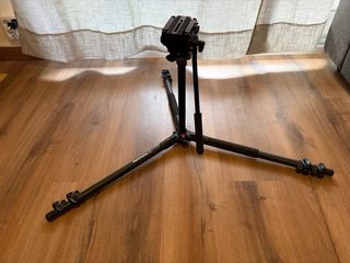 Trípode Manfrotto 190XV + rótula 701HDV + MBAG80N