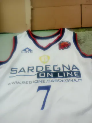 Canotta Basket Cagliari Line Sardegna Online