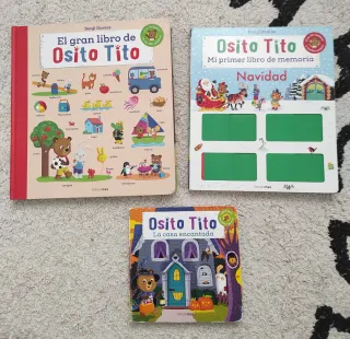 Osito tito pack 3 libros