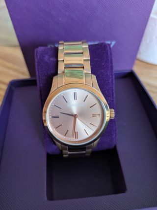 Reloj Aristocrazy Correa y Esfera Rosa Dorado