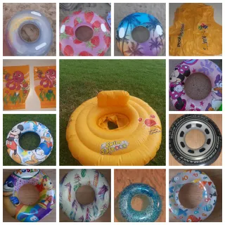 Lote de flotadores variados