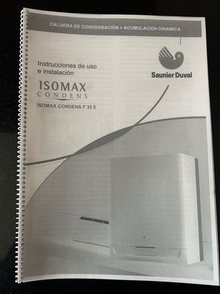 Caldera Saunier Duval Isomax Condens F 35 E.