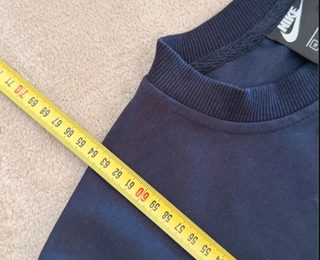 Sudadera Nike Azul Logo Múltiple