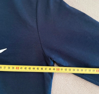 Sudadera Nike Azul Logo Múltiple