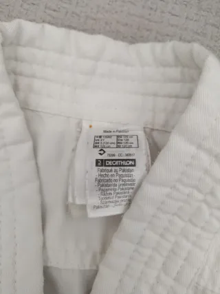 Traje Karate/Judo Blanco