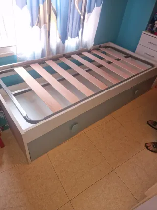 Cama nido juvenil con cajones