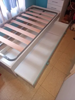 Cama nido juvenil con cajones