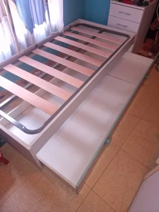 Cama nido juvenil con cajones