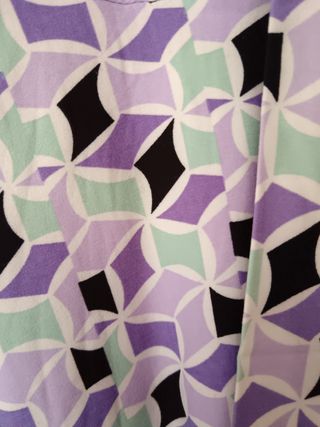 Vestido estampado geométrico Inside