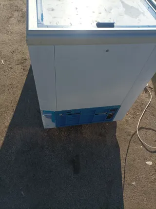 Congelador industrial blanco