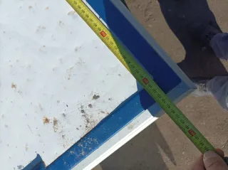 Congelador industrial blanco