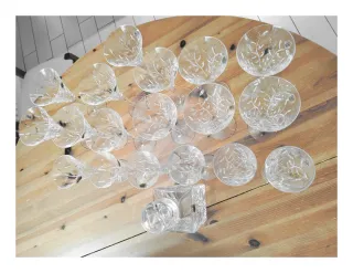 Set 12 Calici Vino Bianco RCR + 8 Flut Champ.