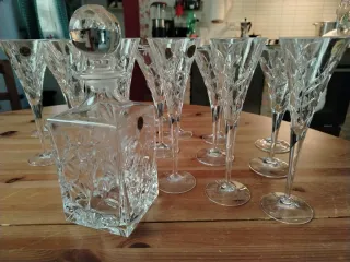 Set 12 Calici Vino Bianco RCR + 8 Flut Champ.