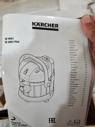 Kärcher SE 4001 aspiradora