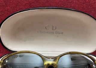 Gafas de sol vintage DIOR con montura ovalada envo