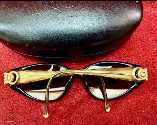 Gafas de sol vintage DIOR con montura ovalada envo