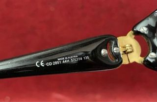 Gafas de sol vintage DIOR con montura ovalada envo