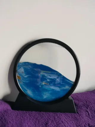 Pintura de arena móvil