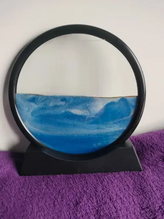 Pintura de arena móvil