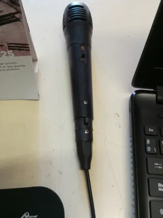 Micrófono Karaoke Negro