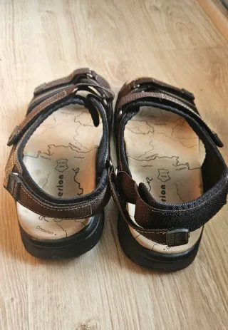 Sandalias marrones verano hombre talla 44