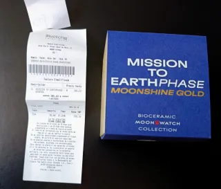 Swatch x Omega Mission to Earthphase Moonshine