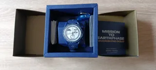 Swatch x Omega Mission to Earthphase Moonshine