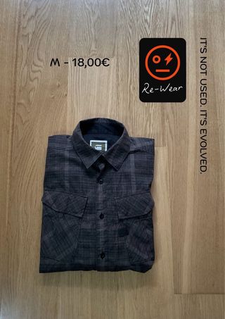 Camisa manga larga de hombre de G-Star Raw (M)