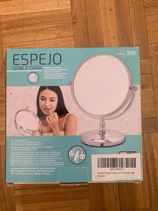 Espejo Doble Cara Bath&Go x3