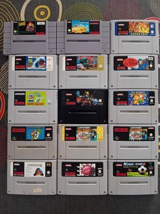 Juegos Super Nintendo