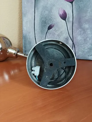 Pareja Flexos Industriales Vintage Metal