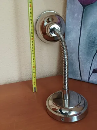 Pareja Flexos Industriales Vintage Metal