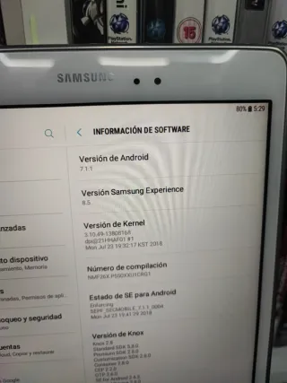 Samsung Galaxy Tab A Blanca