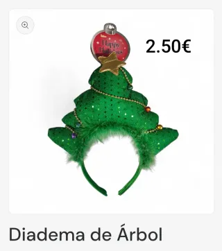 Diadema Árbol de Navidad