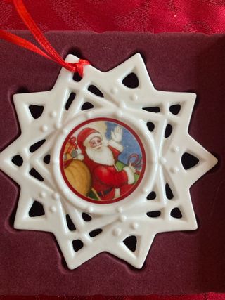 Pallina Villeroy & Boch Stella Babbo Natale