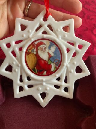 Pallina Villeroy & Boch Stella Babbo Natale