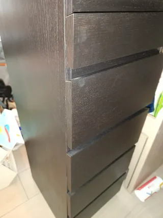 Cajonera IKEA Malm 6 cajones + espejo