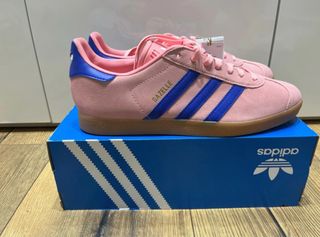 Zapatillas Adidas Gazelle Rosa y Azul